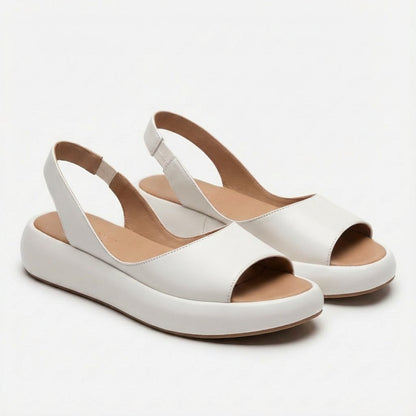 Women's Open-Toe Slingback Platform Sandals