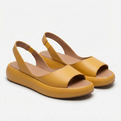 Women's Open-Toe Slingback Platform Sandals