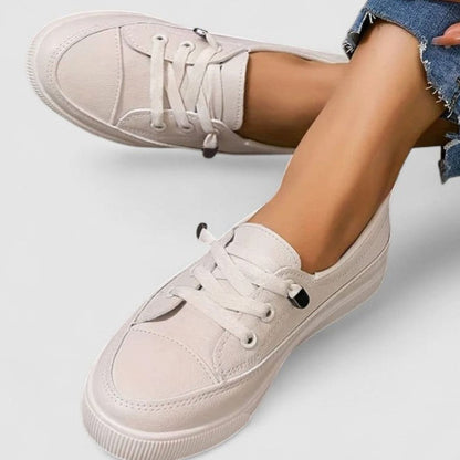 Women's Orthopedic Lace-Up Cushioned Casual Sneakers