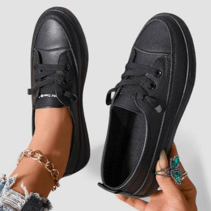 Women's Orthopedic Lace-Up Cushioned Casual Sneakers