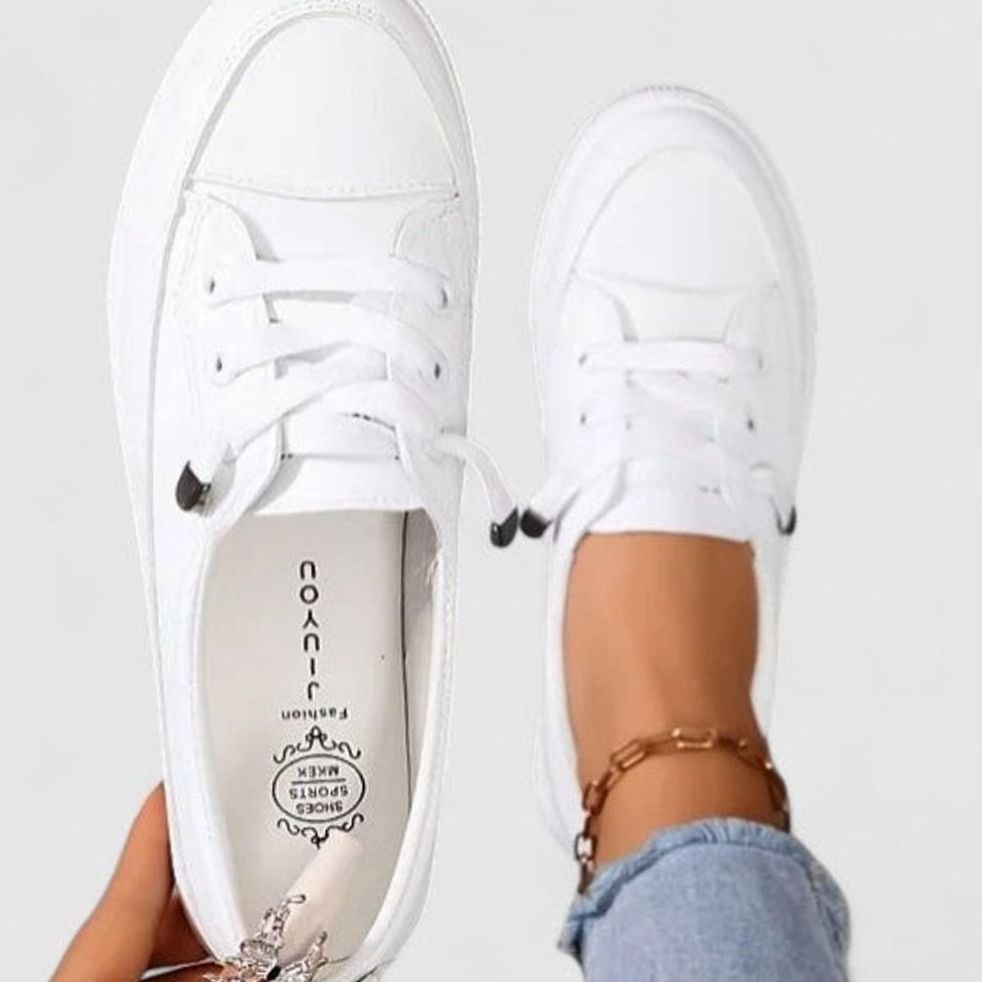 Women's Orthopedic Lace-Up Cushioned Casual Sneakers