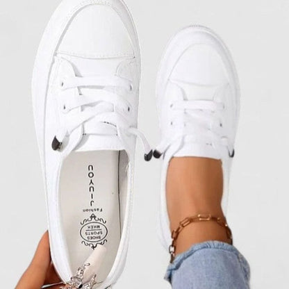 Women's Orthopedic Lace-Up Cushioned Casual Sneakers