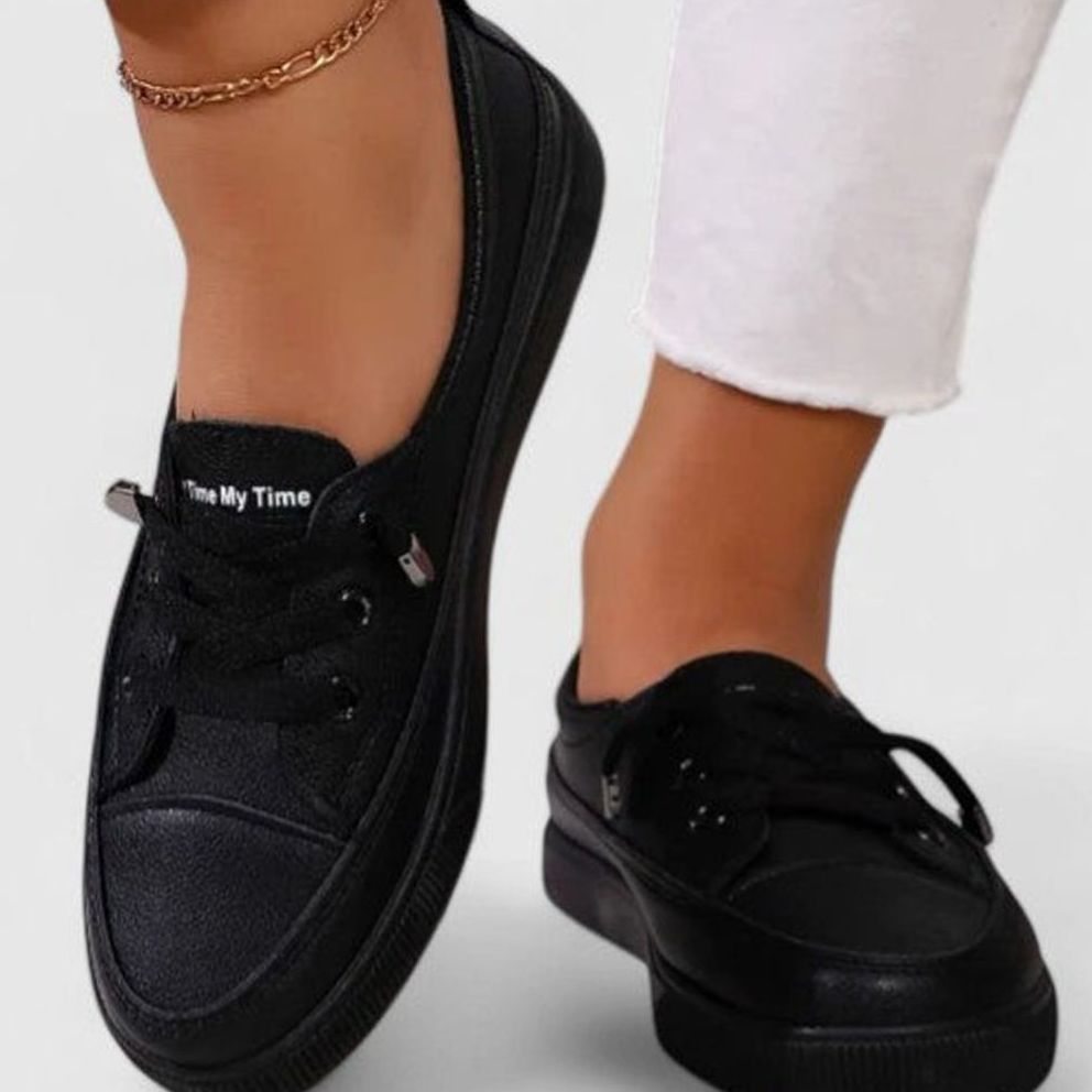 Women's Orthopedic Lace-Up Cushioned Casual Sneakers