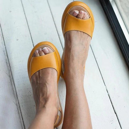 Women's Orthopedic Low-Heel Comfort Sandals