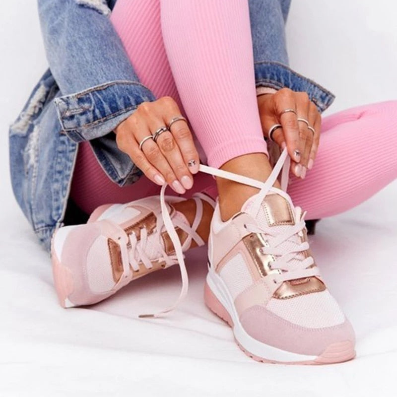 Women's Orthopedic Sneakers with Cushioning & Arch Support