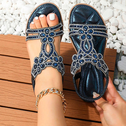 Women's Orthotic Sandals with Embellishments