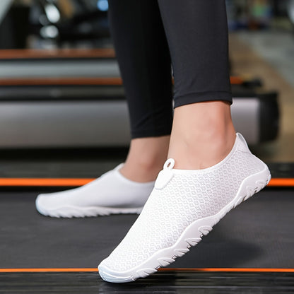 Women's Quick-Drying Breathable Mesh Water Shoes with Non-Slip Rubber Sole for Beach & Swimming