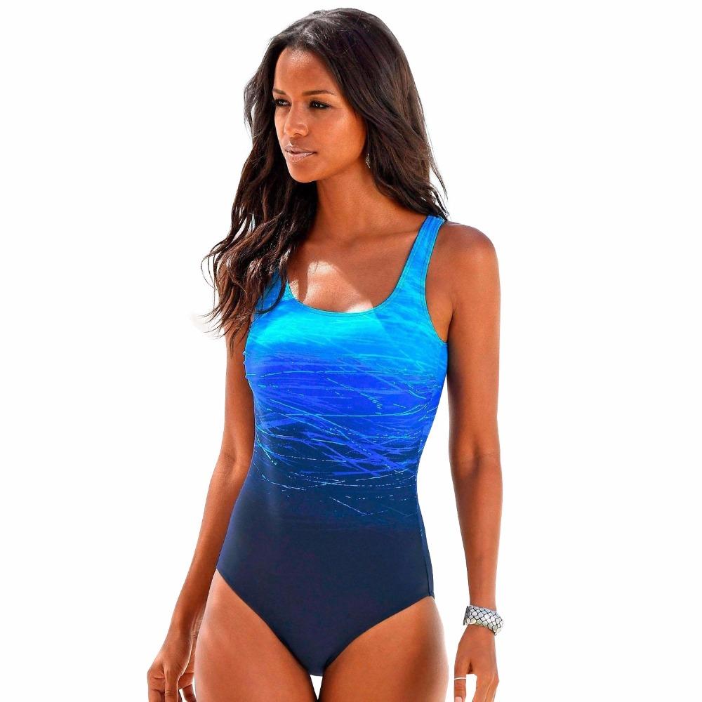 Women's Quick-Drying UV-Protection One-Piece Sport Swimsuit