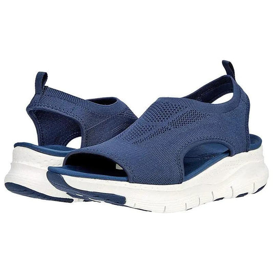 Women's Slip-On Summer Sandals with Arch Support and Anatomical Sole