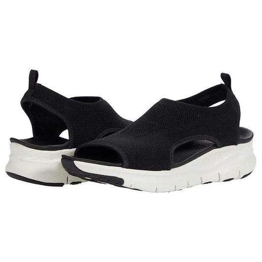 Women's Slip-On Summer Sandals with Arch Support and Anatomical Sole