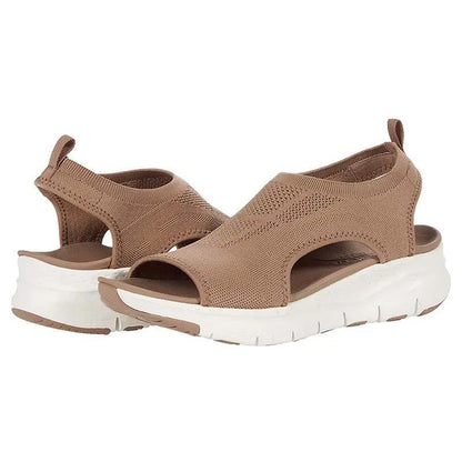Women's Slip-On Summer Sandals with Arch Support and Anatomical Sole