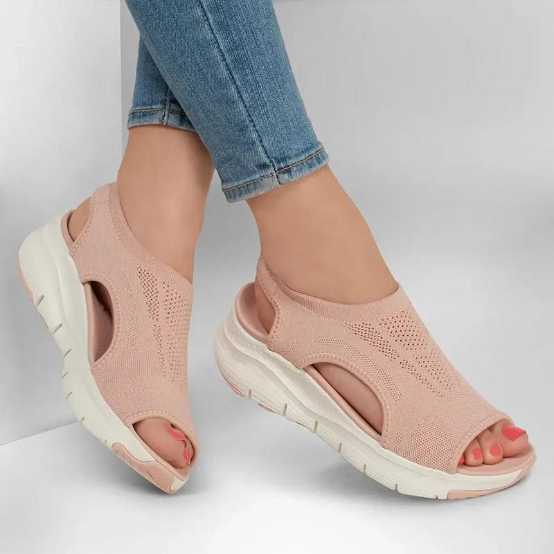 Women's Slip-On Summer Sandals with Arch Support and Anatomical Sole