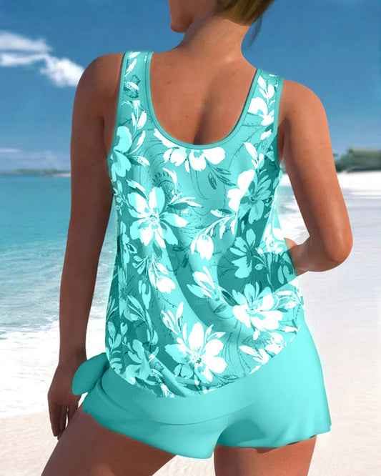 Women's Trendy Sleeveless Tankini