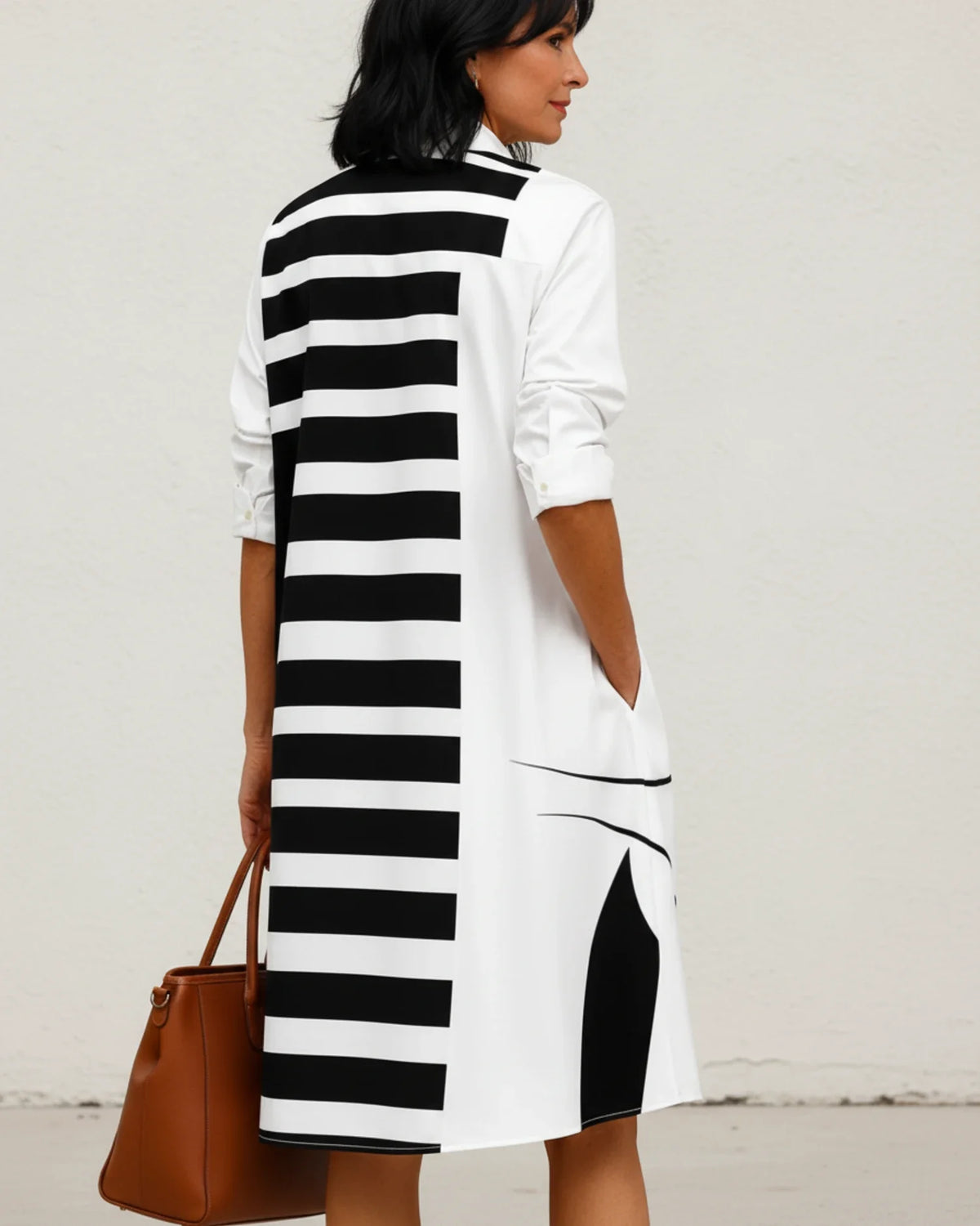 Women's Graphic Print Shirt Dress