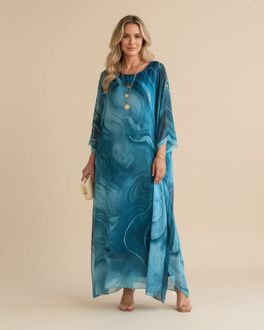 Women's Long Sleeve Maxi Dress