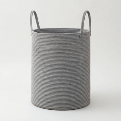 Woven Storage Basket with Carrying Handles