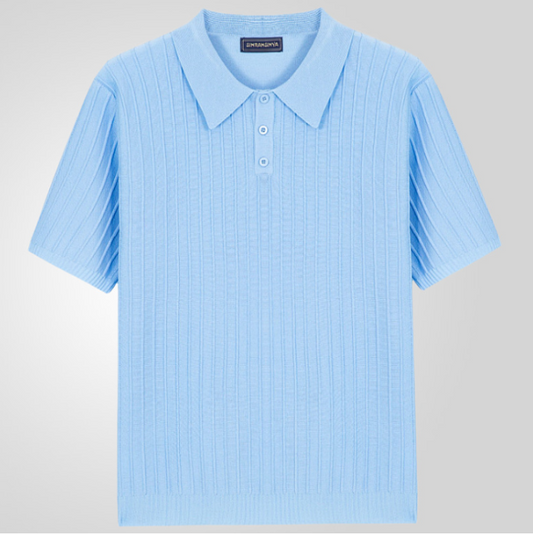 Wyatt | Men's Button-Down Regular Fit Polo Shirt